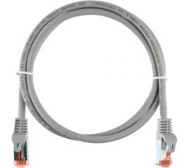 Шнур NIKOMAX S/FTP 4 пары, категория 6a, 7х0,135мм, светло-серый, 0,5м NMC-PC4SA55B-ES-005-C-GY 