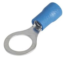 Кольцевой изолированный наконечник HLT НКИ 2.5-6 кольцо 1.0-2.5 мм синий упаковка 100 шт 084-04-07,084-04-007 4670042790786 