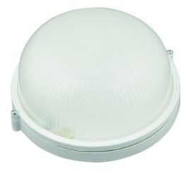 Влагозащищенный светильник Uniel UWL-R01 100W под лампу E27 IP54 WHITE Круг Е27 UL-00006771 