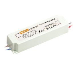 Блок питания MAKSILED 12В, 35Вт, IP67, 2,9А, пластик, 148х40х30мм MLPS-W-Y35-12 