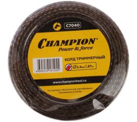 Корд триммерный Magic, нож для отреза (2.4 мм, 87 м) CHAMPION C7040 