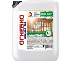 Огнебиозащита 2 группы тонированная Maxim 5 л 11606709 