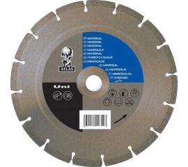 Диск алмазный Uni (125х22.2х1.9х7 мм) Atlas 70184614168 