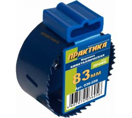 Коронка биметаллическая (83 мм) ПРАКТИКА 036-056 