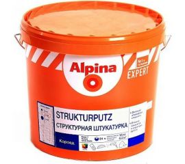 Штукатурка структурная EXPERT Strukturputz R20 короед 16 кг ALPINA NEW 948103241 