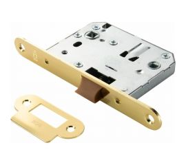 Бесшумная сантехническая защелка BUSSARE PLAST50/70 GOLD 940000000849 