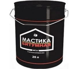Битумная мастика ГРИДА МГХ-Г, 21 КГ, 1/33 206173 