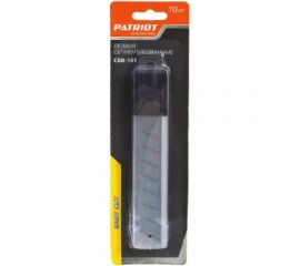 Лезвия черные сегментированные CBB-181 (10 шт; 18 мм) PATRIOT 350004421 