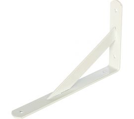 Усиленный кронштейн СИБРТЕХ 250х150х30х4 мм белый 94044 