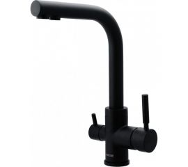 Смеситель для кухни Swedbe Selene Plus цвет-черный/сатин 8149 
