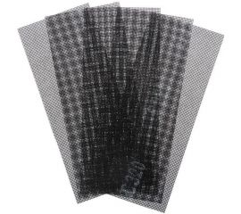 Сетка абразивная водостойкая PRO (5 шт; 115х280 мм; Р320; карбид кремния) TUNDRA 1857961 