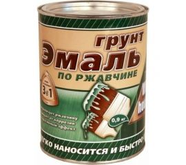 Грунт-эмаль 3 в 1 White House (желтый; 0.9 кг) 15637 