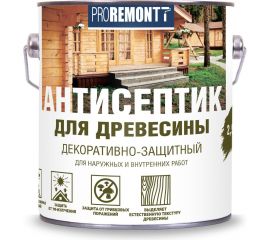 Антисептик Proremontt деревозащитное средство сосна 2,5 л Лк-00004610 