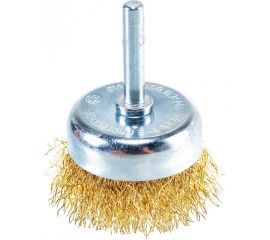Щетка-крацовка со шпилькой для дрели,чашка 50 мм РемоКолор 45-2-405 