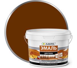 Акриловая эмаль для пола Лакра желто-коричневая, 2.4 кг 90005134842 
