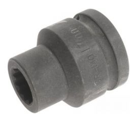 Головка торцевая 3/4” 17 12-ти гранная L=51мм ударная JTC 645317 