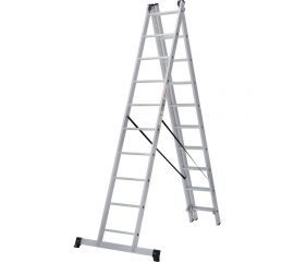Трехсекционная лестница Новая Высота 3х10 ступеней 1230310 