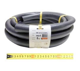 Шланг резиновый 3-х слойный маслобензостойкий ГОСТ 10362-2017 (28х36.5 мм; 6.3 атм.; бухта 5 м) Andycar H43-5 