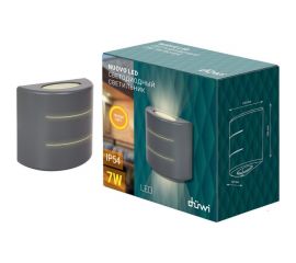 Светодиодный архитектурный светильник duwi, Nuovo LED 7W, 3000K, IP54, серый, пластик 24288 8 