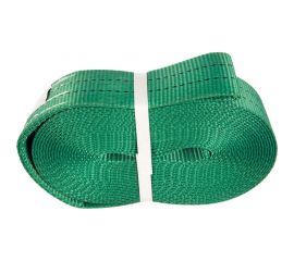 Строительная лента с петлей (6т, 10м, 60мм, зеленая) СТРОП-ПРО SP05111 