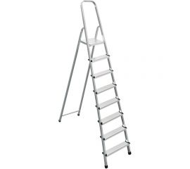 Алюминиевая 8-ступенчатая стремянка Biber 98008 тов-071392 