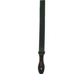 Плоский прямой напильник с ручкой PVC (200 мм, насечка №2 средняя, по 4м сторонам) BAUM 3712200 