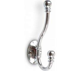 Мебельный крючок KERRON Д60 Ш130 В35, хром KR 0180 