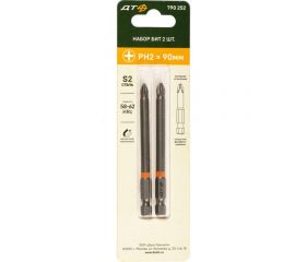 Биты (2 шт; PH2х90 мм; 1/4"") Дело Техники 790252 