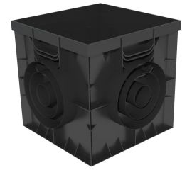 Дождеприемник Gidrolica 30х30х30 см, пластиковый, универсальный 229u 