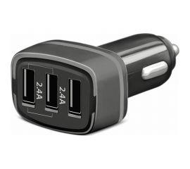 Универсальное автомобильное зарядное устройство AKAI 3хUSB 4.8 A, черный CH-6D03B 