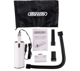 Пылесос SKYWAY ТОРНАДО 4000 Па, 60 Вт, 12 В, 4 насадки, в сумке S10801005 