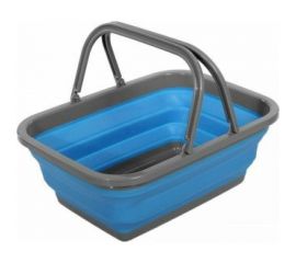 Пластиковая складная корзина с 2 ручками BRADEX 9л, синяя TD 0536 