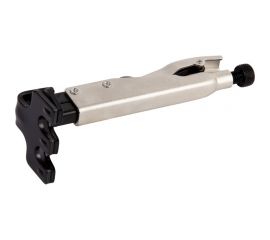 Плоский зажим WIEDERKRAFT с W-образным захватом, с фиксатором, 230 мм WDK-65010 