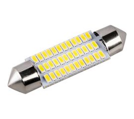 Автолампа SKYWAY диод T11(C5W) 12V 36SMD диодов 1-конт. 39мм, белая салон S08201496 