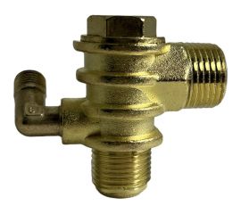 Клапан обратный для компрессора резьба наружная M1/2 Pegas pneumatic 4313 