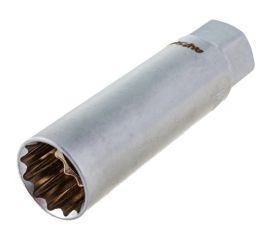 Головка тонкостенная свечная с пружиной 12-гранная (14 мм; 3/8"") AV Steel AV-510814 