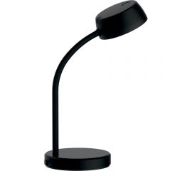 Настольный диммируемый светильник Gauss Qplus модель 8W 600lm 4000K 170-265V черный LED 1/8 GT6012 