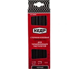 Стержни клеевые черные (11 мм; 20 см; 6 шт.) КЕДР 117-0009 54897 