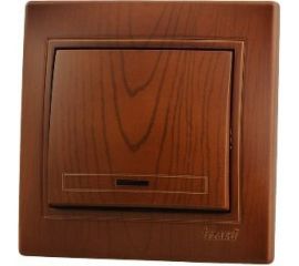 Выключатель Lezard Мира с подсв сосна 701-0801-111 