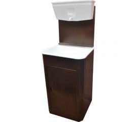 Дачный умывальник Лидер мойка пластик, без нагревателя воды, бак 10 л, антик медь 