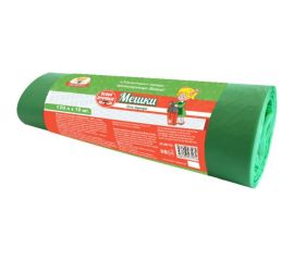 Мешки особопрочные (10 шт; 120 л; 13 мкм; ПНД) для мусора Умничка MPU1974 