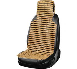 Накидка сиденья SKYWAY Massage-06 массажная, бамбук, бежевый S01305006 