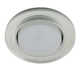 Встраиваемый декоративный светильник Fametto серия Luciole DLS-L156, GX53, GLASSY CLEAR 3D UL-00005321 