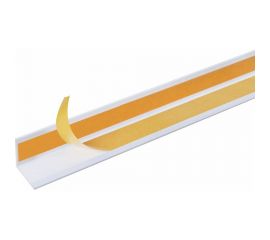 Уголок ПВХ GAH ALBERTS самоклеящийся 30х30х1х2600 белый 431631 