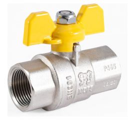 Шаровой кран для газа PROFACTOR PF GAS в/в бабочка 3/4 дюйма PF GBV 334 