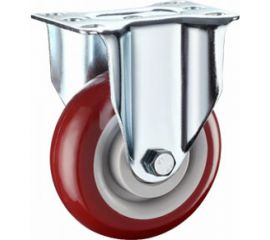 Колесо аппаратное полиуретановое неповоротное 310100F (100 мм; 130 кг) А5 1005794 