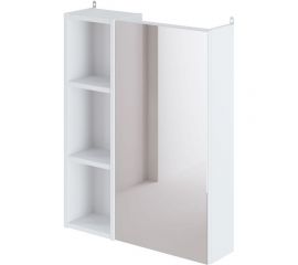 Шкаф зеркало ИТАНА Вита 60 600х150х750 левый 67150 