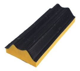 Профильная шлифовальная база под липучку Uniq tool конусная с вогнутым торцом 97x39 UTG-1009 