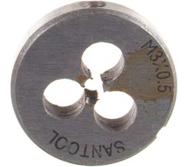 Плашка М3x0,5 d-20мм SANTOOL 032110-003-050 