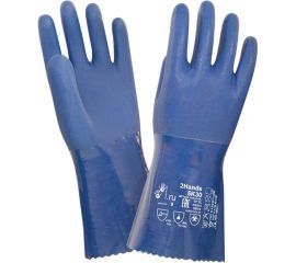 Перчатки 2Hands интерлок/ПВХ 5К30- 9 